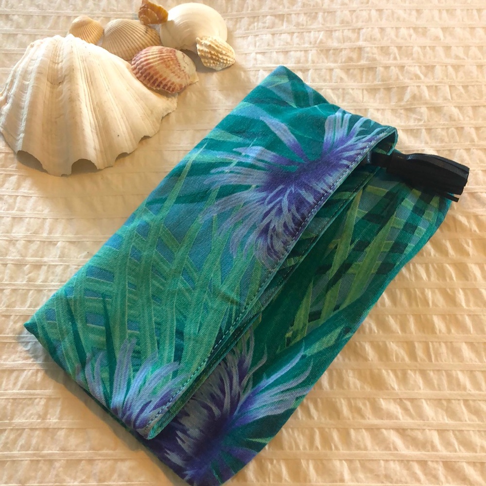 Fantastic Tropical Fabric Clutch